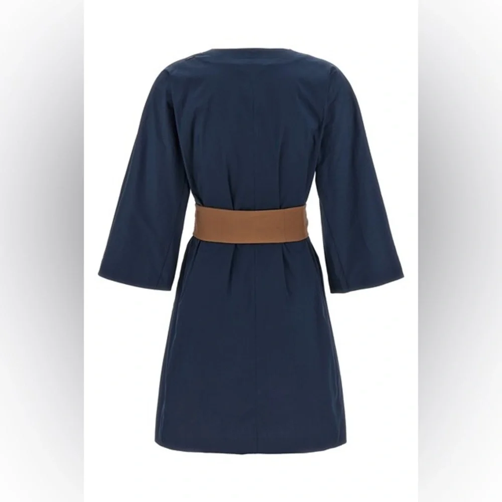 NWT ‘S Max Mara Cotton Blend Dress Size: Various Spring/Summer - Picture 4 of 5